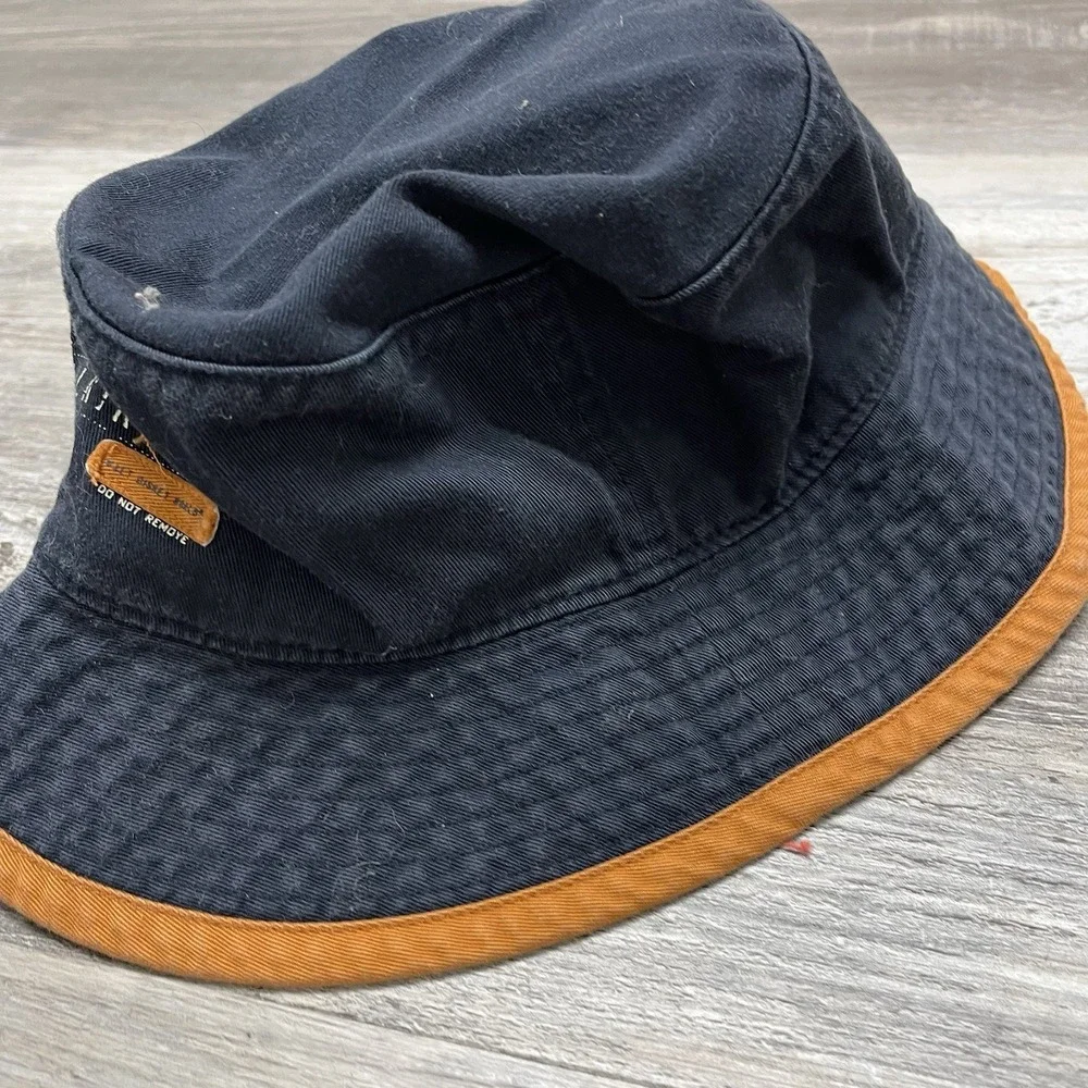 Walt Disney World Animal Kingdom Bucket Hat Blue‎ Safari adult medium